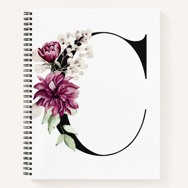 Monogram | Letter C Journal  (Front)