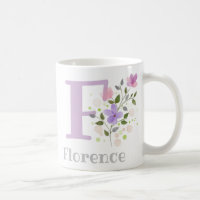 Monogram Letter F & Christian Name