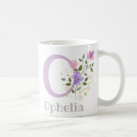 Monogram Letter O & Christian Name