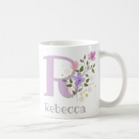 Monogram Letter R & Christian Name
