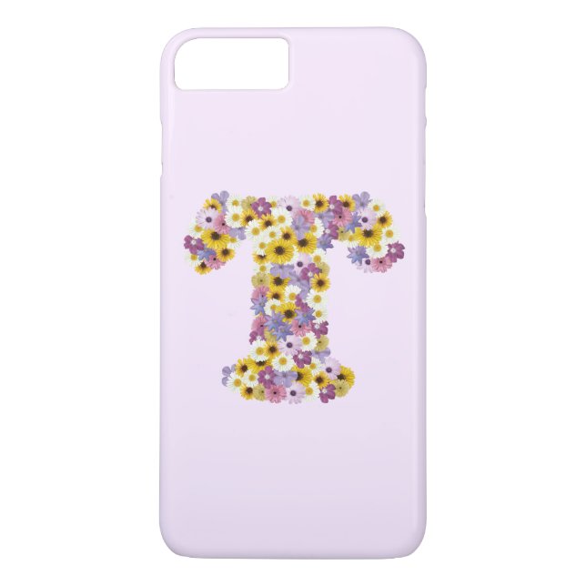 Monogram letter T Case-Mate iPhone Case (Back)