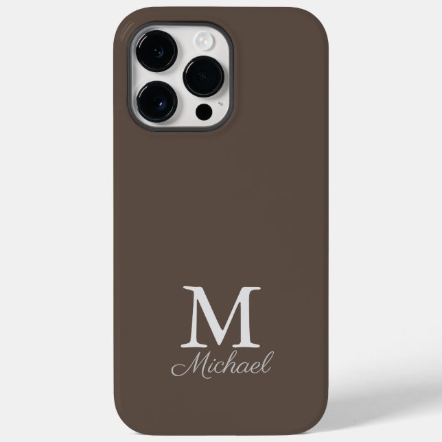 Monogram light fog  Case-Mate iPhone case (Back)