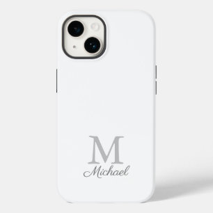 Monogram light fog  Case-Mate iPhone 14 case