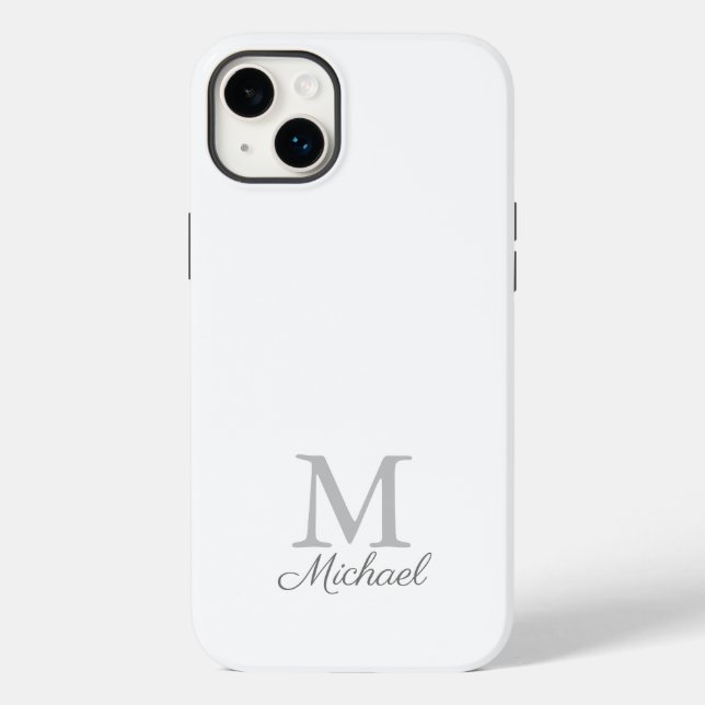 Monogram light fog  Case-Mate iPhone case (Back)