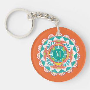 Monogram Like Frida IV Key Ring
