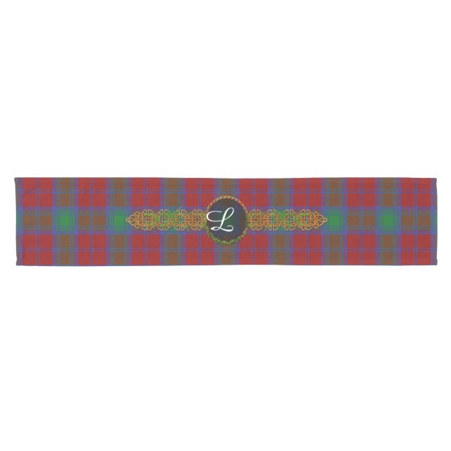 Monogram Lindsay Tartan Short Table Runner (Horizontal)