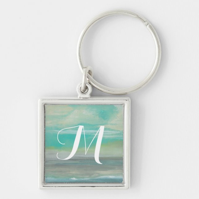 Monogram | Lowland Beach I Key Ring (Front)