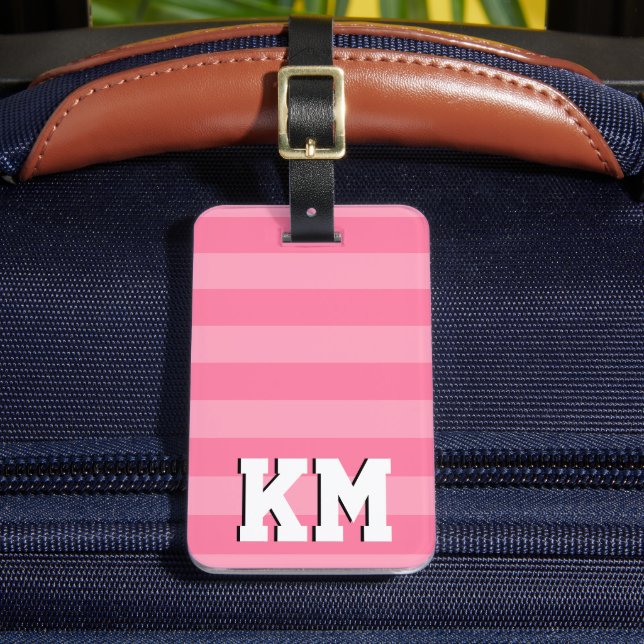 Monogram Luggage Tag (Front Insitu 2)