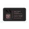 Monogram Luxe Trendy Aesthetic Pink Black QR Code