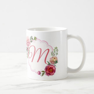 Monogram M Classic White Mug