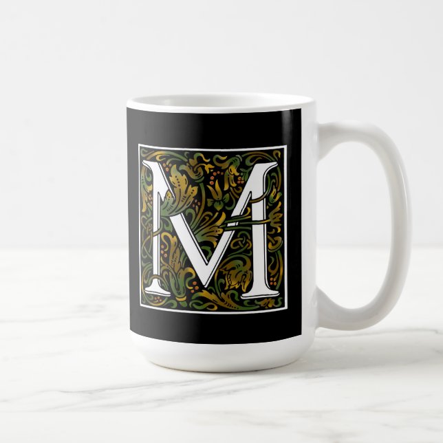 Monogram M Colour Mug (Right)