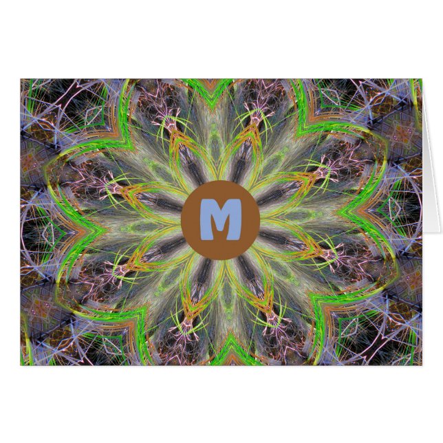 Monogram M Digitally Designed Mandella (Front Horizontal)