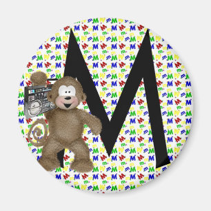 Monogram "M" Magnet