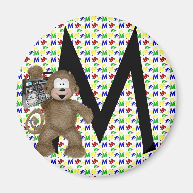 Monogram "M" Magnet (Front)