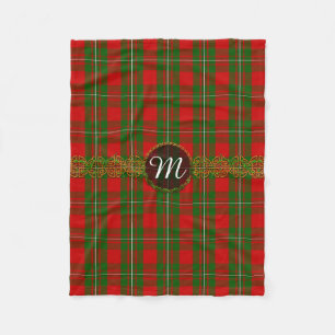 Monogram MacGregor Tartan Fleece Blanket