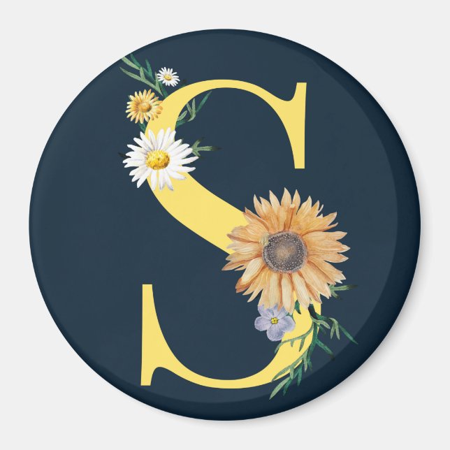 Monogram Magnet (Front)