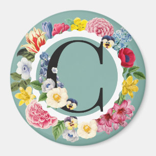 Monogram Magnet