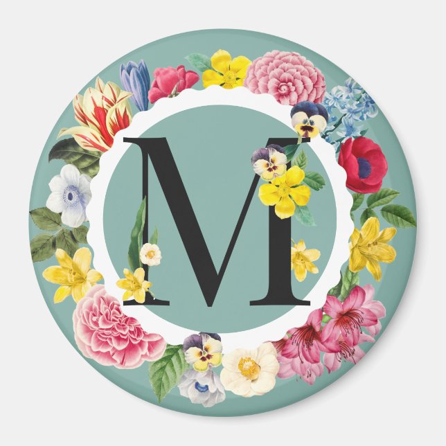 Monogram Magnet (Front)