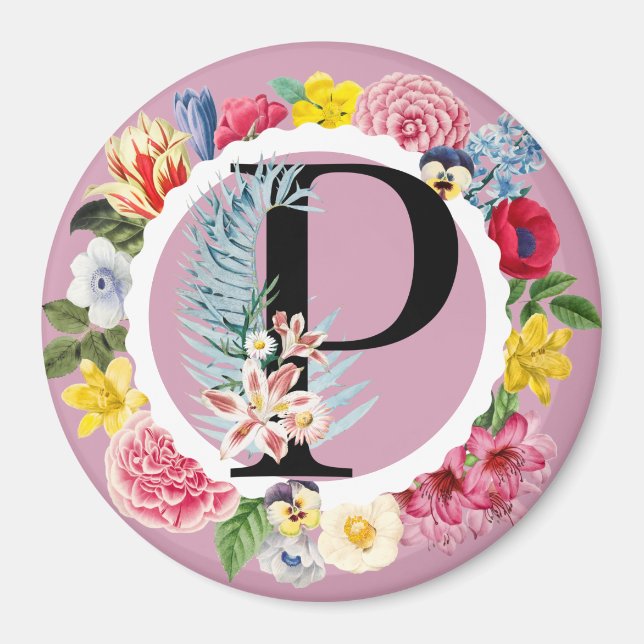 Monogram Magnet (Front)