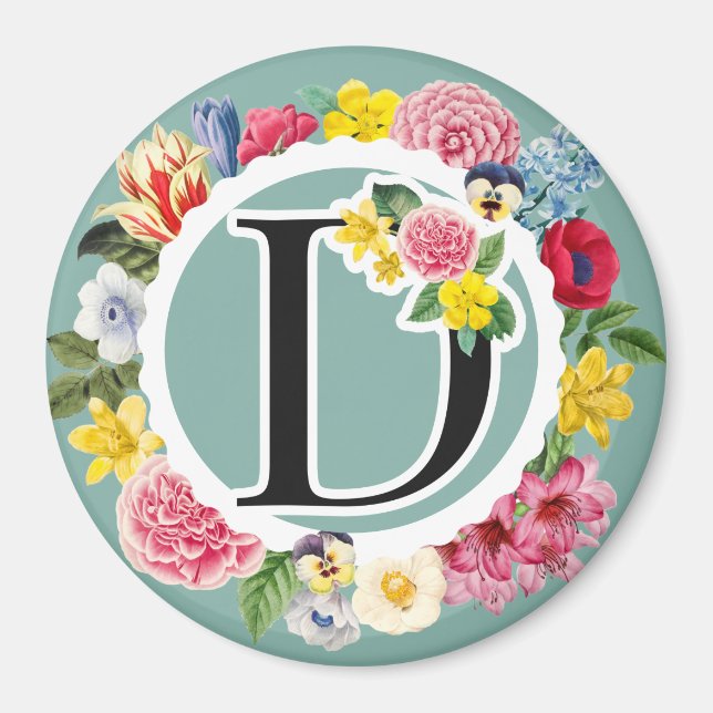 Monogram Magnet (Front)