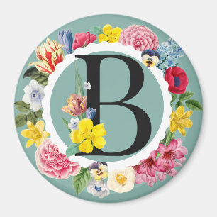 Monogram Magnet