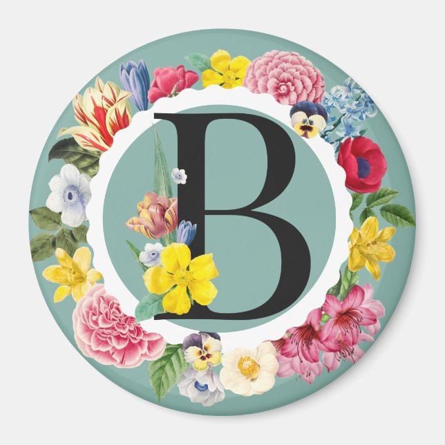 Monogram Magnet (Front)
