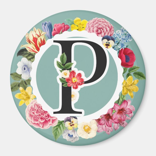 Monogram Magnet (Front)