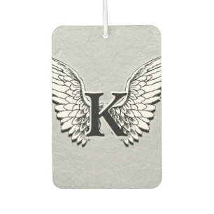 Monogram Memorial Car Air Freshener