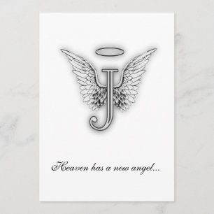 Monogram Memorial Tribute Letter J Programme