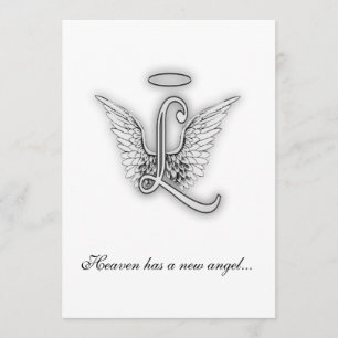 Monogram Memorial Tribute Letter L Programme