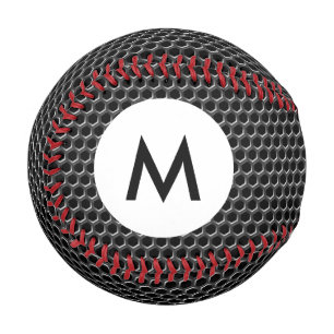 Monogram Metal grid pattern - background Baseball