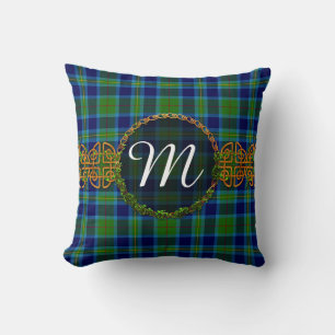 Monogram Miller Tartan Cushion