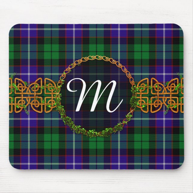 Monogram Mitchell Tartan Mouse Mat (Front)