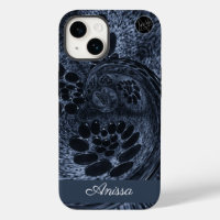 Monogram Modern Blue Denim Swirl Plus Pro Max)