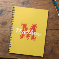Monogram Modern Boy Preppy Back-To-School Homework