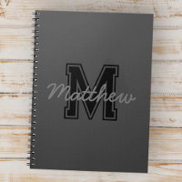 Monogram Modern Boy Preppy Back-To-School Homework