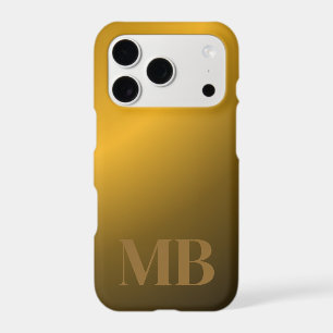 Monogram Modern Gold Tiger Eye