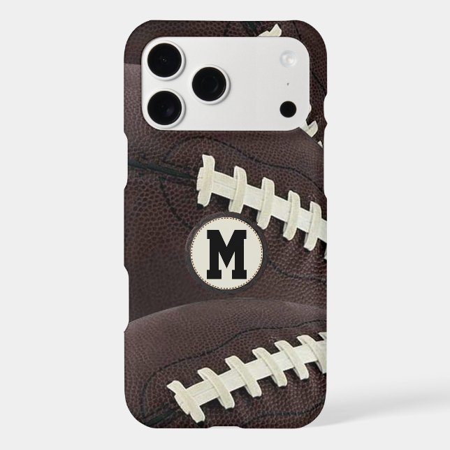 Monogram Modern Graphic Football  (Back)