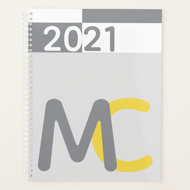Monogram Modern Planner (Front)