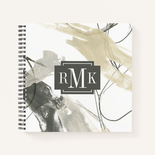 Monogram | Monochrome Momentum Notebook (Front)