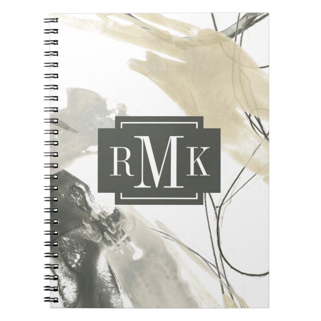 Monogram | Monochrome Momentum Notebook (Front)