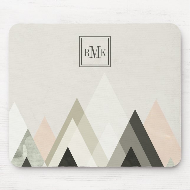 Monogram | Mountains Beyond Mountains III Mouse Mat (Front)