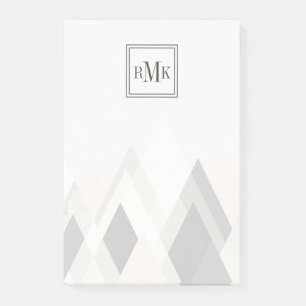 Monogram Mountains Beyond Mountains III Post-it Notes