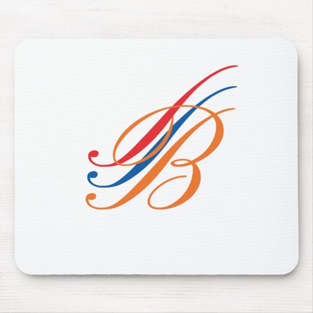 monogram mouse mat (Front)