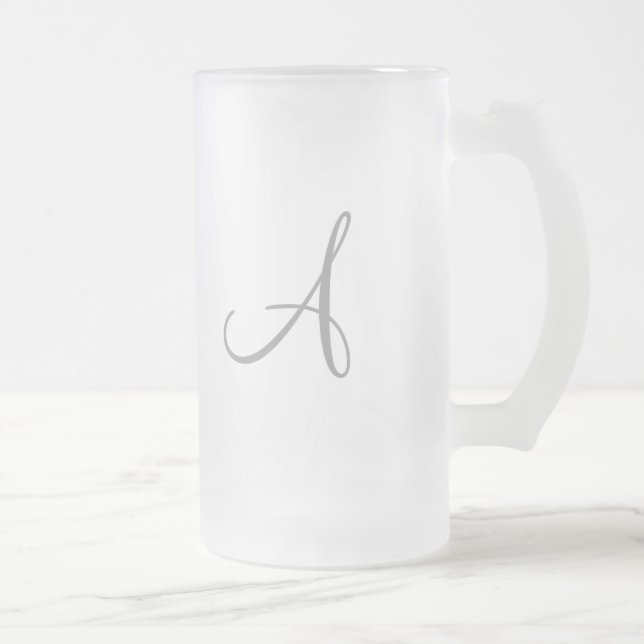 Monogram Mugs (Right)