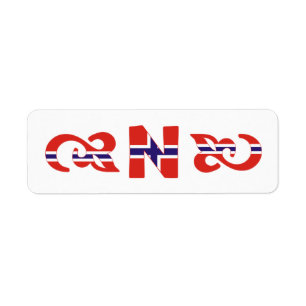Monogram N Norwegian Label