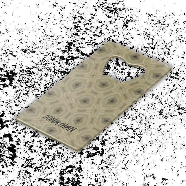 Monogram Name Black and Beige pattern |  (Creator Uploaded)