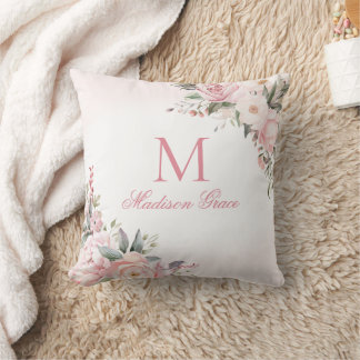 Monogram Name Personalised Custom Cushion