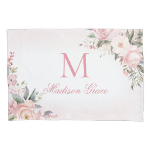 Monogram Name Personalised Custom Pillowcase