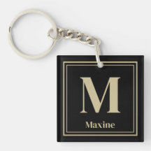 Monogram Name - Personalised Keychain Gifts